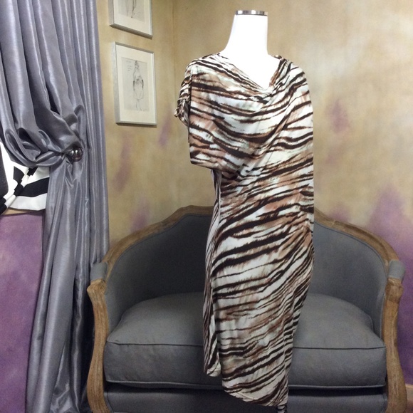 NWOT tiger print dress by Seven7, size S - Picture 1 of 9